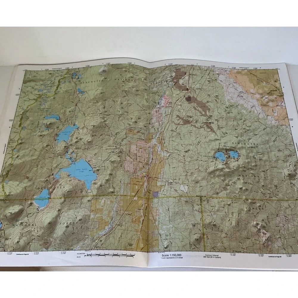 Oregon Atlas & Gazetteer Topo Maps of the Entire State by DeLorme VG 3rd Edition